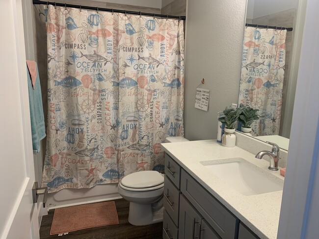 Guest bathroom - 142 W 5th St