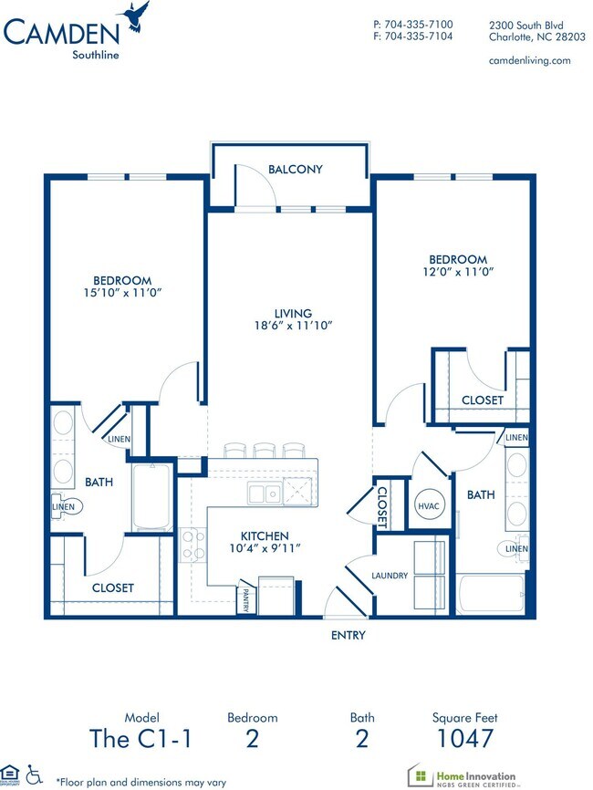 Floorplan - Camden Southline