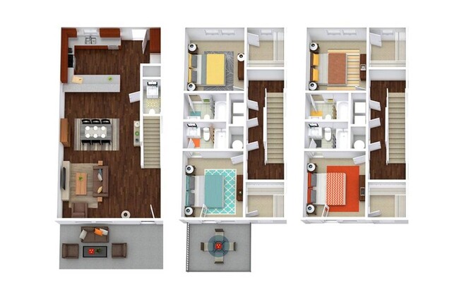 4BR/4.5BA - SDF - Stafford Furnished - Knightshade - Historical Access