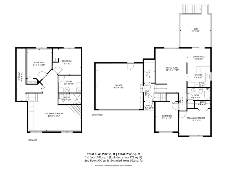 Floor Plan - 2680 Brittany Ln