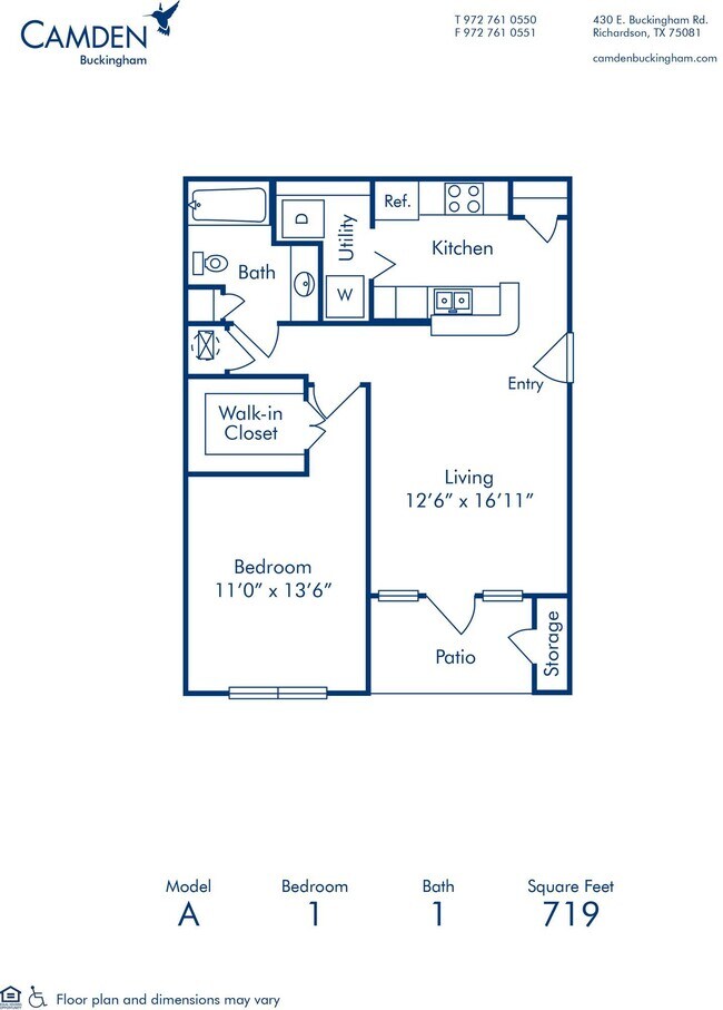 Floorplan - Camden Buckingham