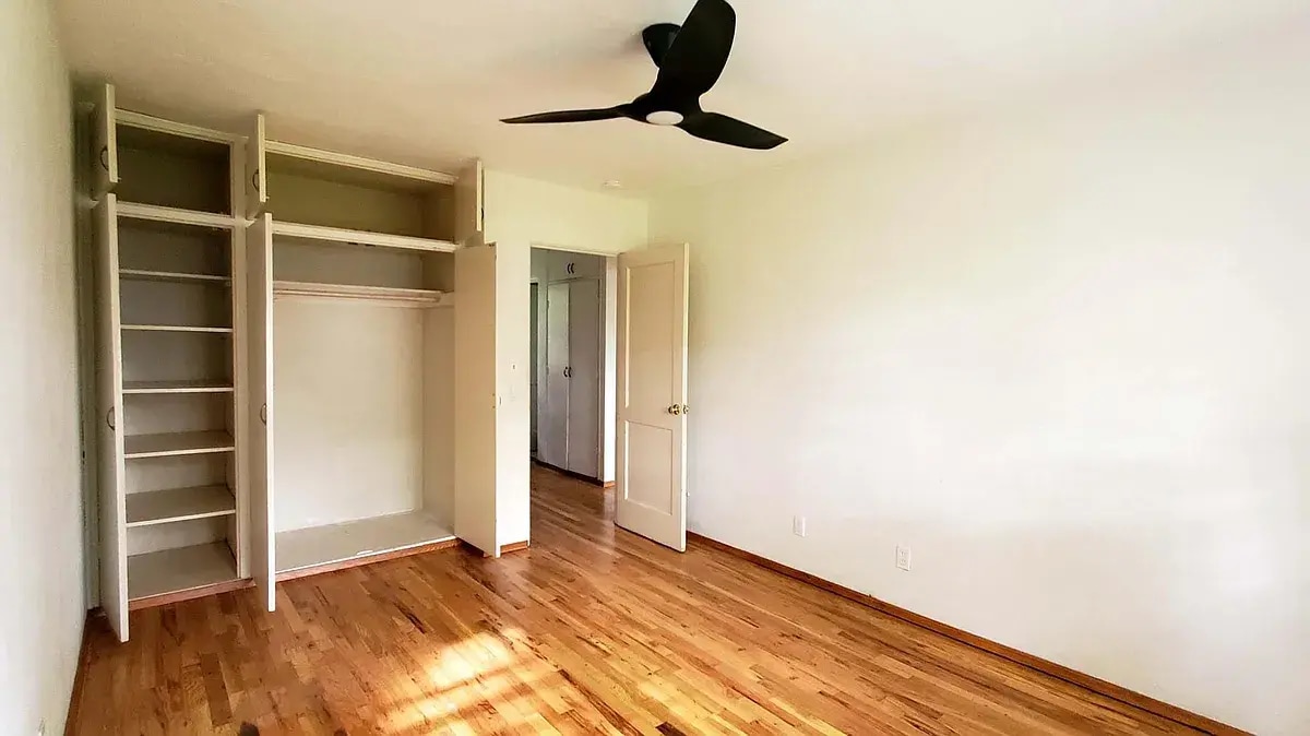 Both bedrooms have deep floor-to-ceiling closets - 6821 NE Broadway