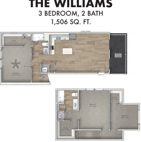 Floorplan - The Jameson