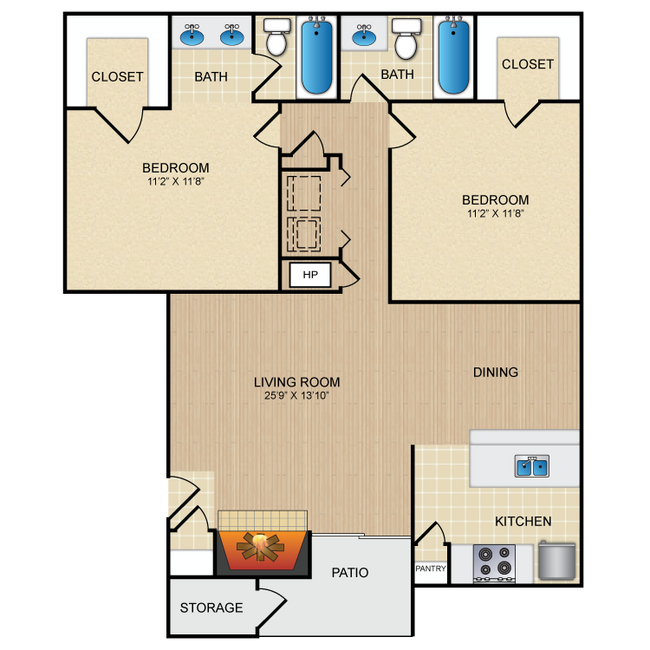 Floorplan - Avistar At The Oaks