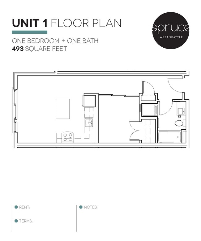 Floorplan - Spruce