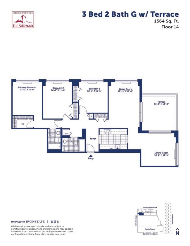 Floorplan - The North Constitution