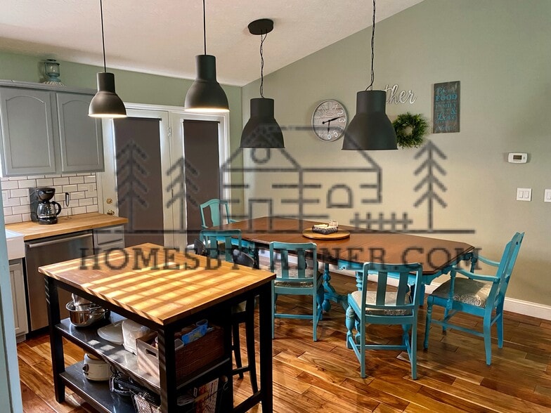 Kitchen / dining, unfurnished - 481 Yenowine Ln