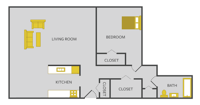 Floorplan - West Broadway Apartments