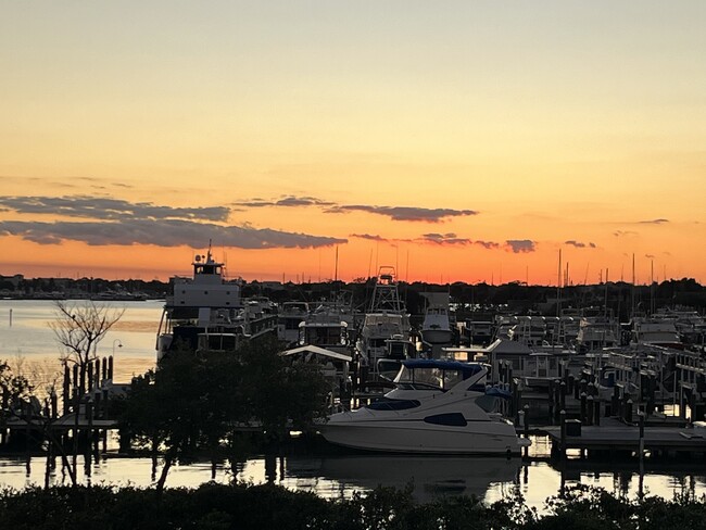 Sunset view most evenings from condo - 33 Harbour Isle Dr W