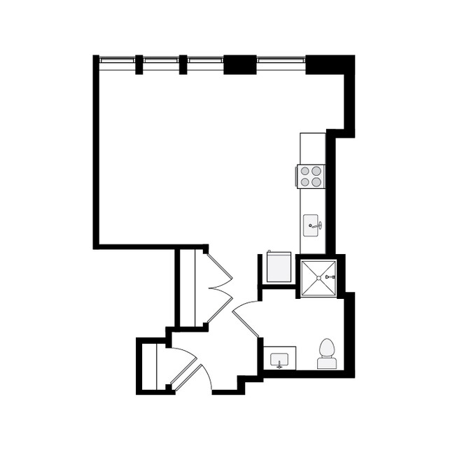 Floorplan - Ronan Flats