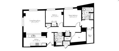 2BR/2BA - The Jamieson