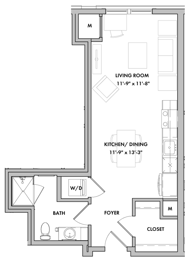 Floorplan - Melford Mansions