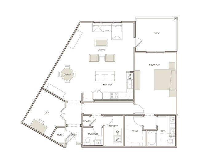 A2 floor plan WaterWalk at Shelter Cove Towne Centre - WaterWalk at Shelter Cove Towne Centre