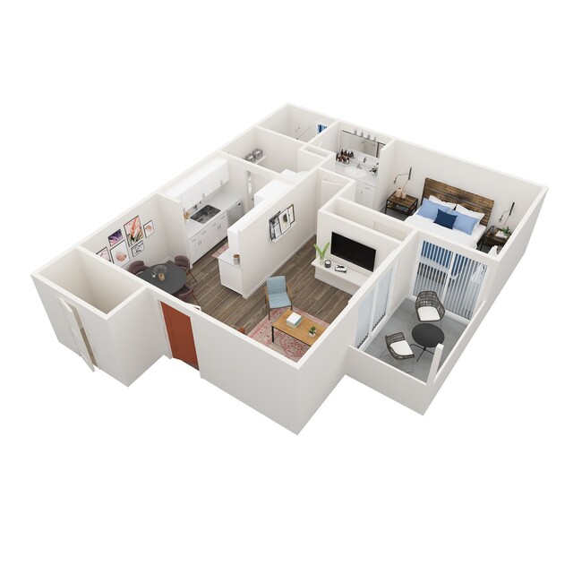 Floorplan - Creekview Apartments