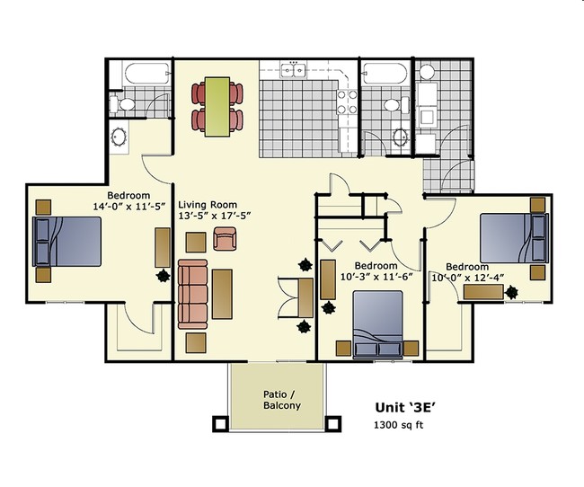 3E - Amberwood Apartments