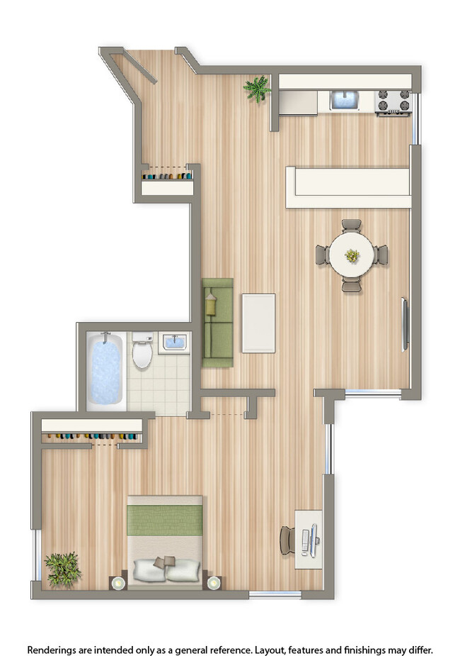 Floorplan - Dupont Apartments