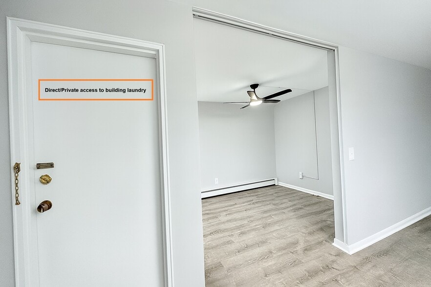 Dining/Den/Office. Door to Laundry - 197 N Beverwyck Rd