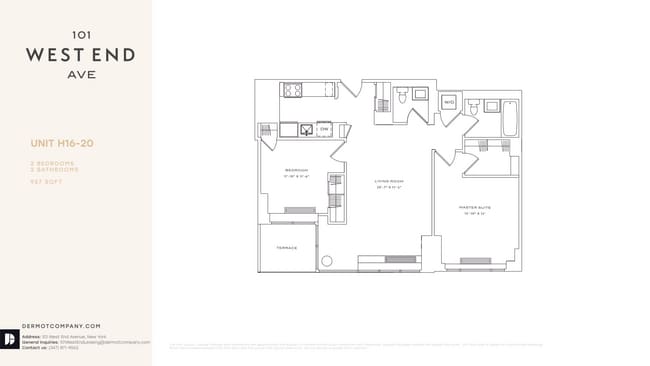 Floorplan - 101 West End Avenue