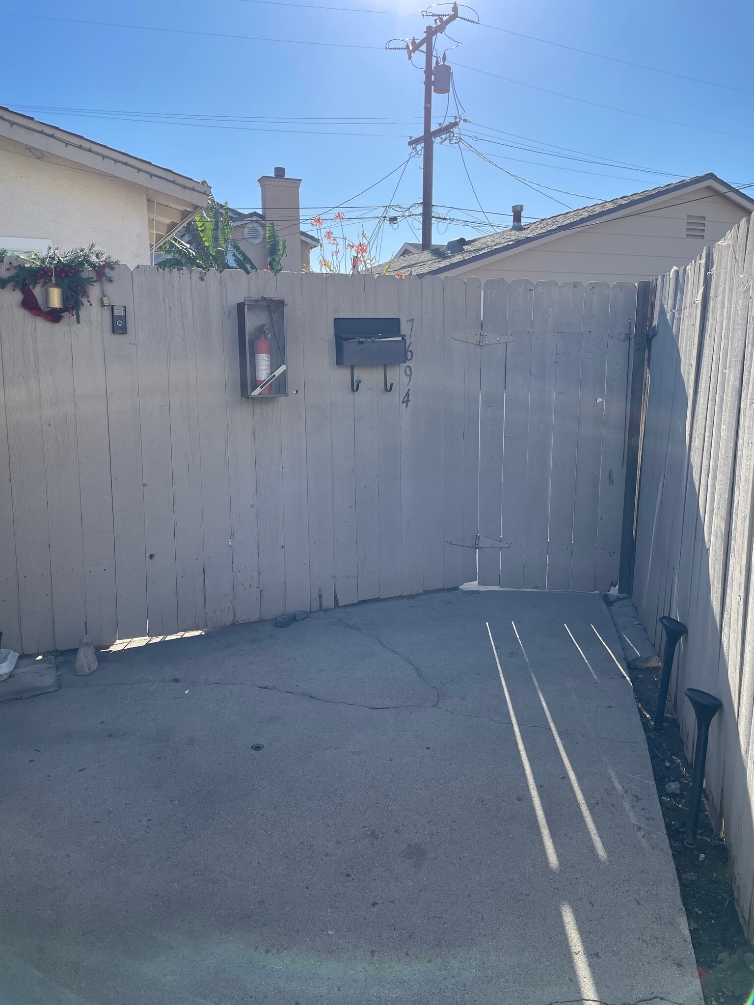 Gate to House - 7694 14th St