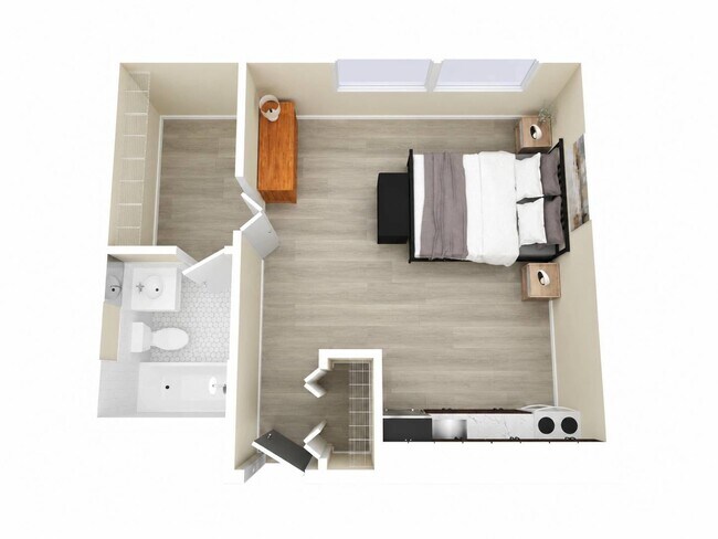 Floorplan - Walker Court Apartments