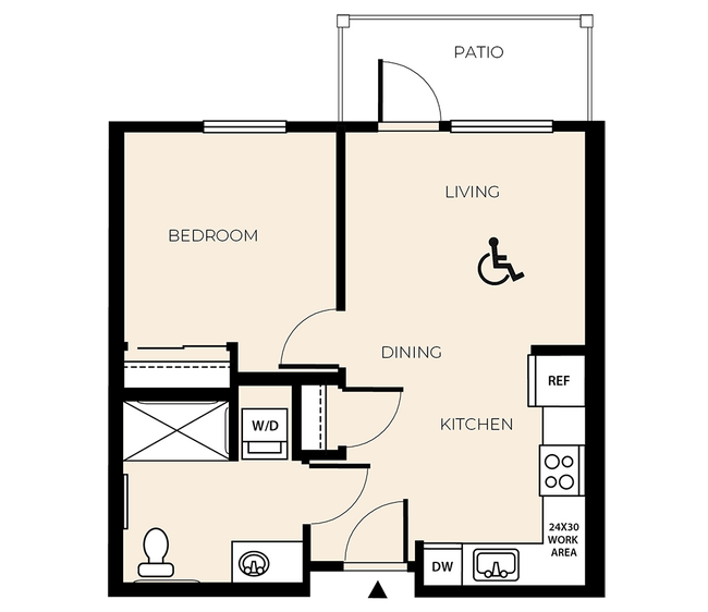 Floorplan - Reserve at Lacey 55+ Affordable Living