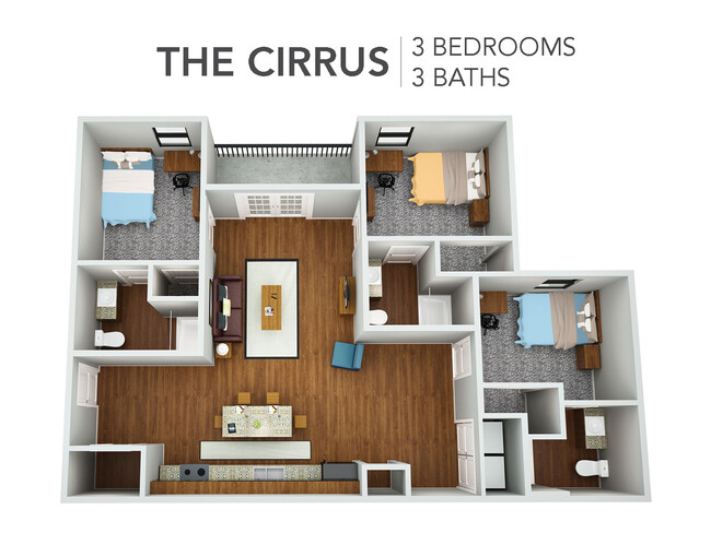 Floorplan - Eagle Landing Apartments