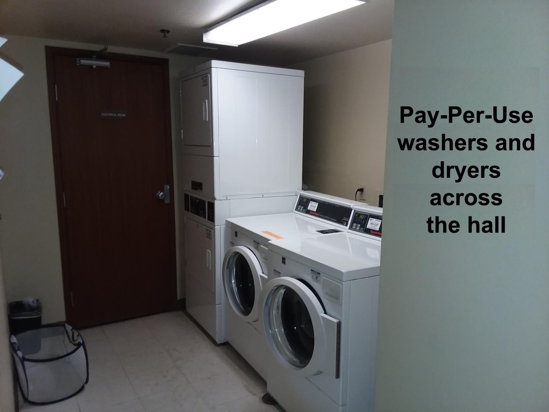 Laundry across the hall - 601 W 11th Ave