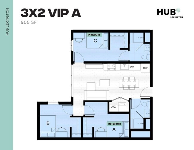 3x2 VIP A - Hub Lexington Upper