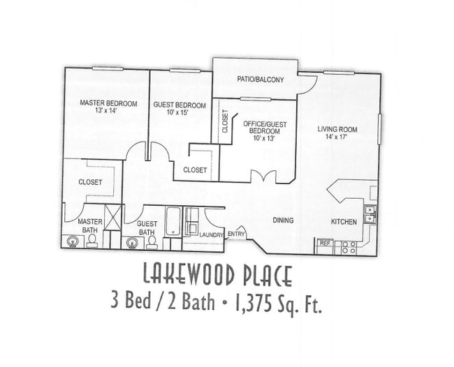 Floorplan - Lakewood Place