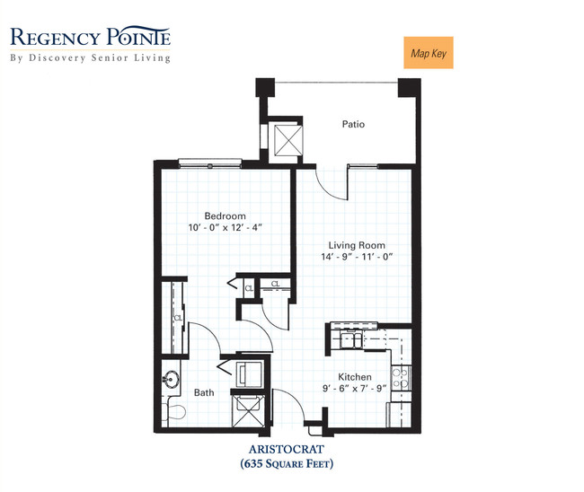 Floorplan - Regency Pointe Senior Living