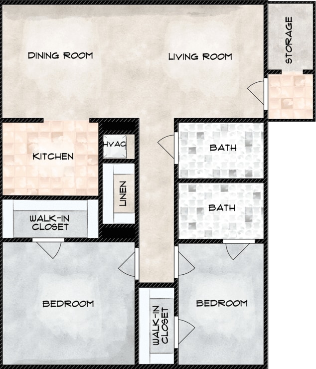 Floorplan - Sunrise Landing Apartments