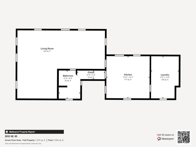 Building Photo - Madison/W.95th neighborhood : 3 bedroom/1 bath single family house available NOW.
