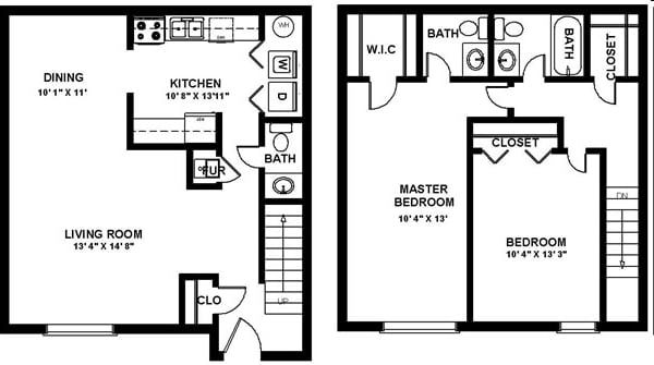Floorplan - 10 West Apartments