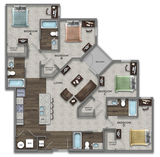 Floorplan - Statehouse Highline