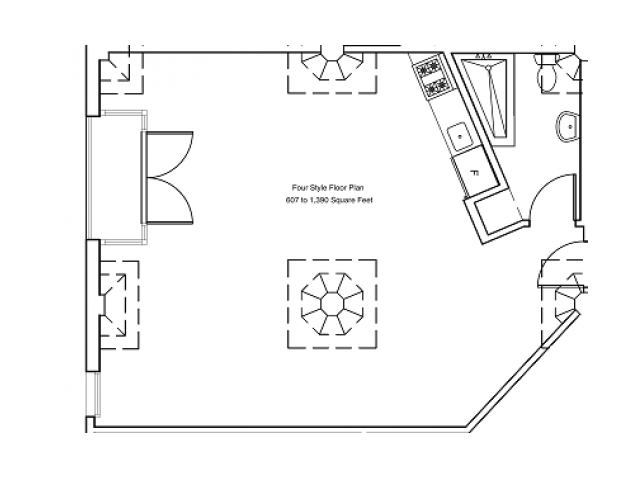 Fourth Floor Plan - Cosmo Lofts