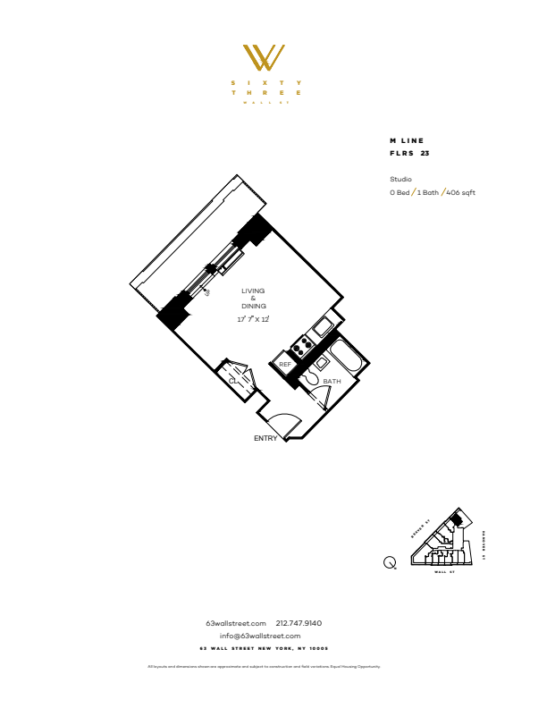 Floorplan - 63 Wall Street