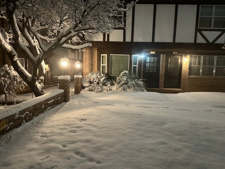 Winter View out of Bay Window - 2515 S Florence Pl