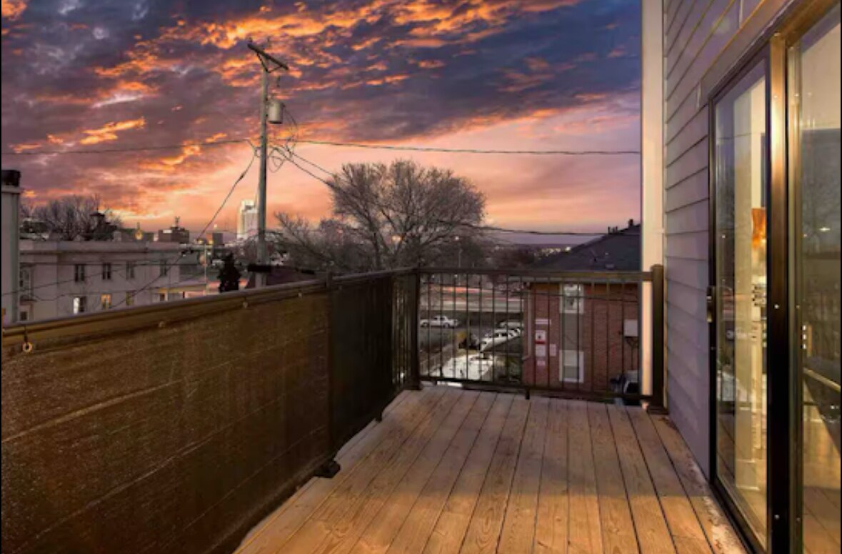 Living room deck - 1013 Park Ave