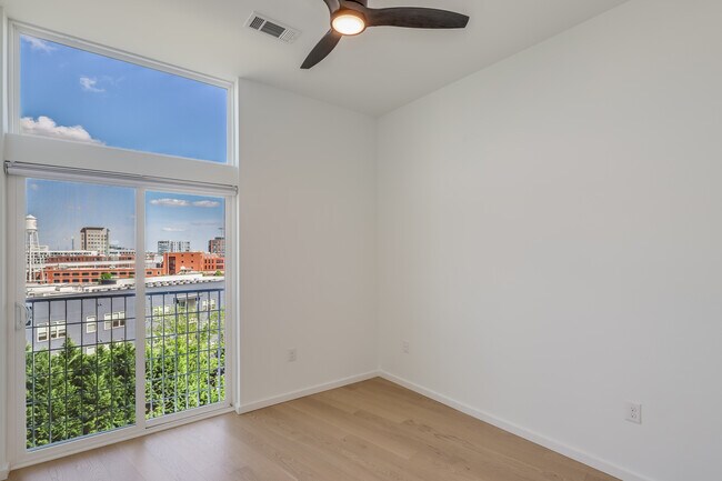 Spare room with view of American Tobacco Campus - 600 S Duke St