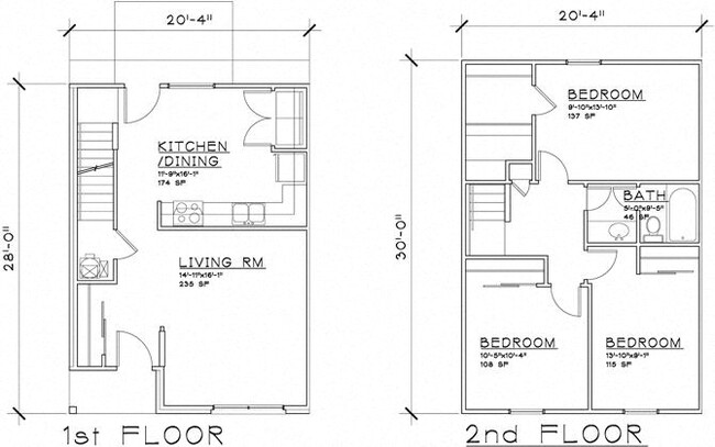 Floorplan - Glennview Apartments