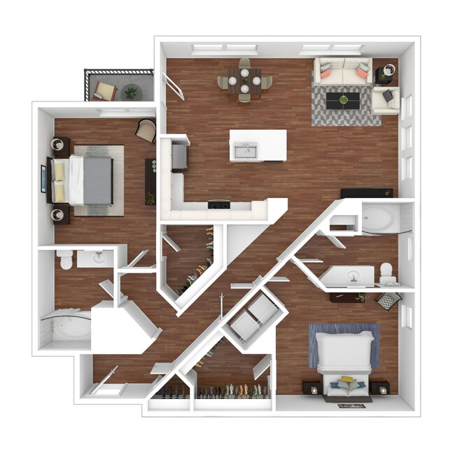 Floorplan - 7166 at Belmar