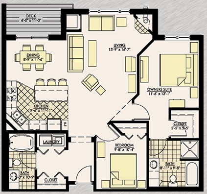 Birkshire B - Westmarke Condominiums