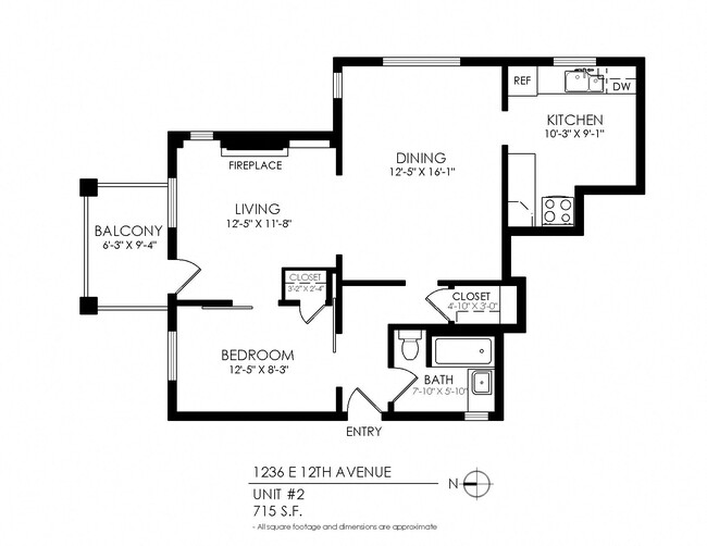 Floorplan - 1236 E 12th