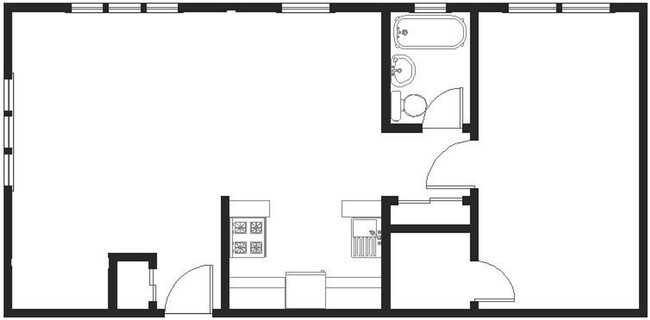 Floorplan - Stratford Flats