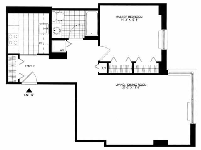 Floorplan - The North Independence