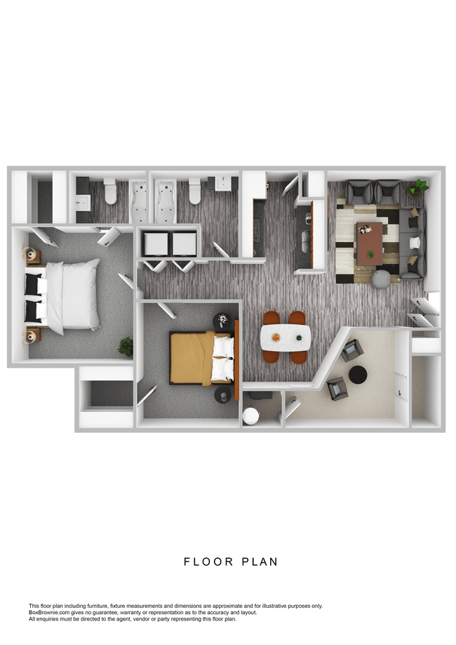 Floorplan - Haven Pointe Apartments