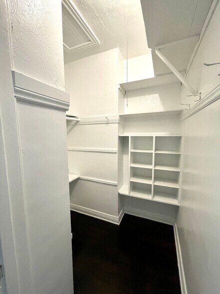 Walk-In Closet Built-In Shelves - 717 1/2 N Ridgewood Pl