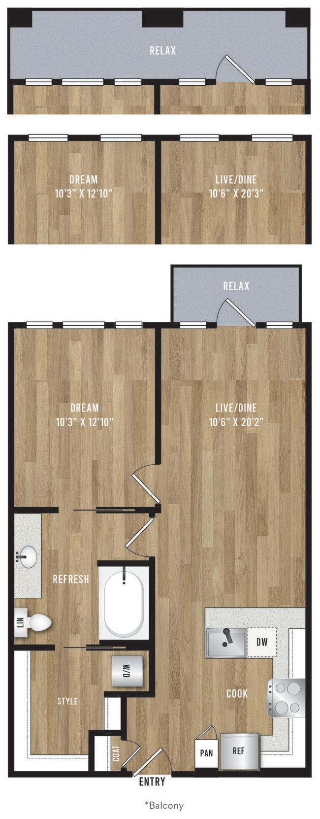 Floorplan - Victor Prosper