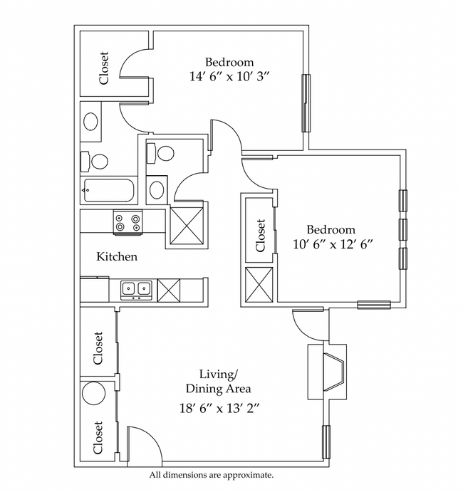 Floorplan - Arts at Turtle Creek