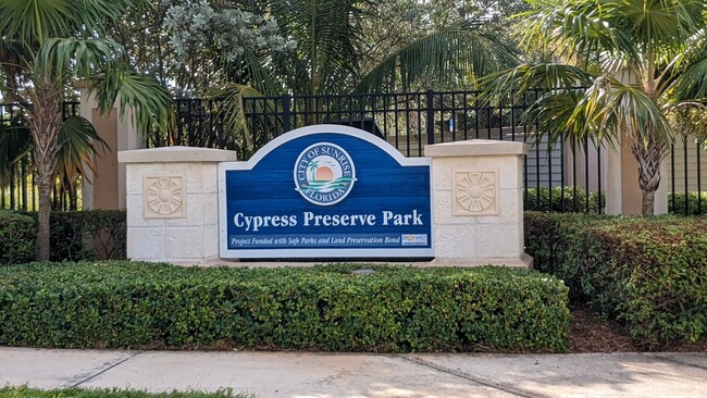 Cypress Preserve Park 500 yards away - 9150 NW 40th Pl